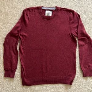 Men’s cotton cashmere sweater size small